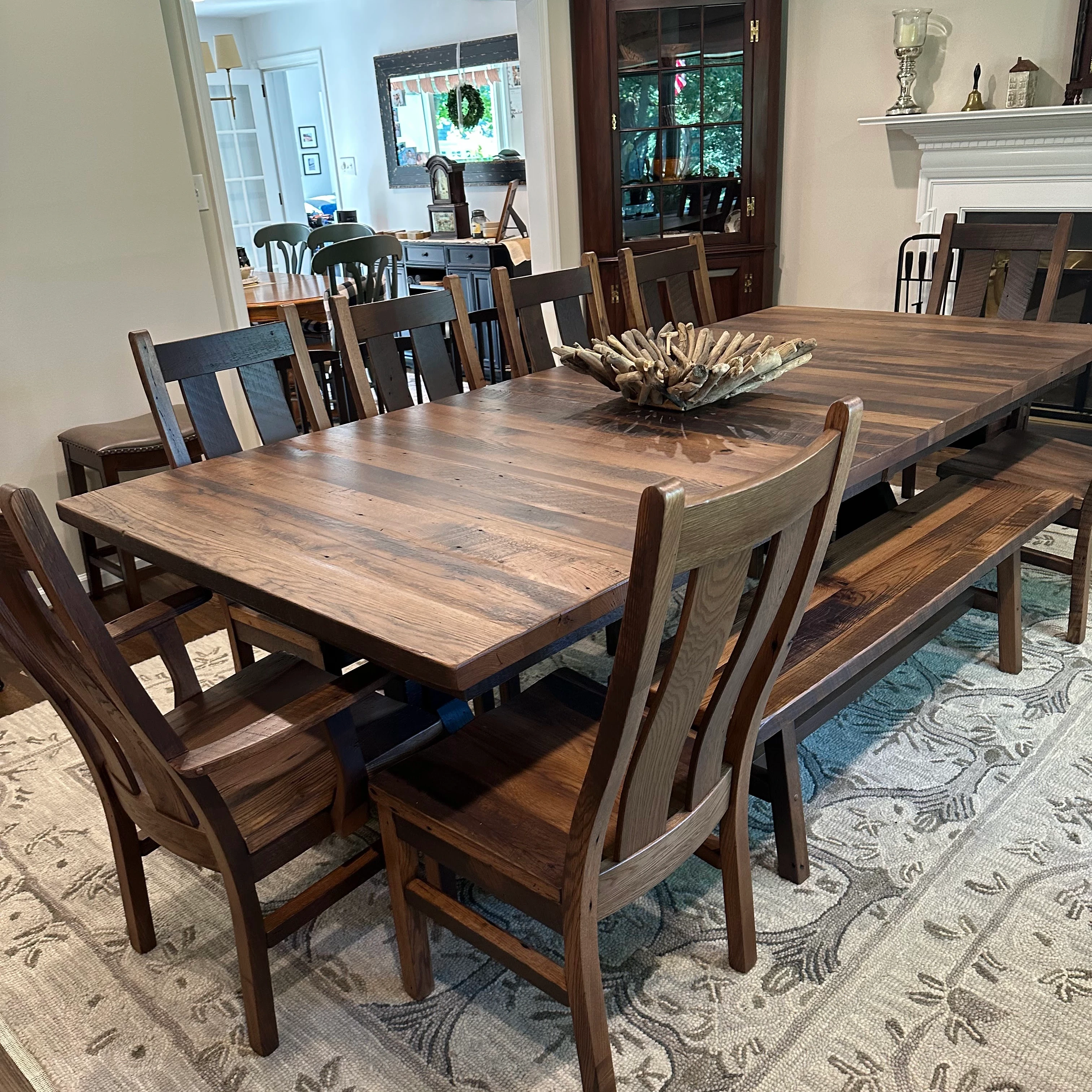 Extendable Pathway Dining Table