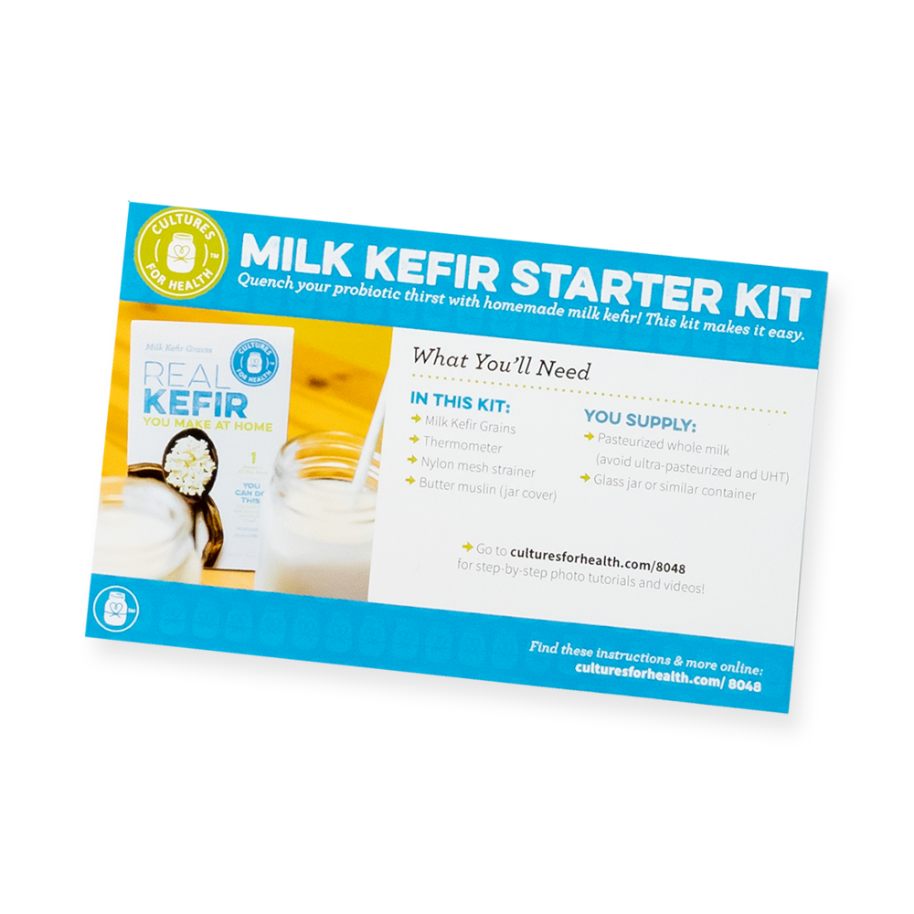 Milk Kefir Starter Kit