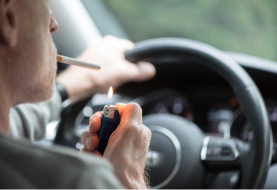 smoking in car reason to stop smoking pattern trigger