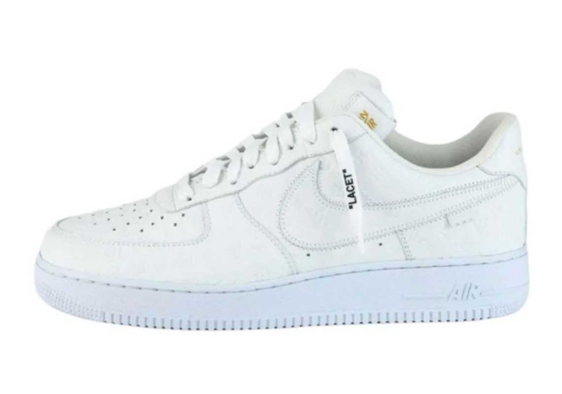 5 things to know about Virgil Abloh's Louis Vuitton x Nike 'Air Force 1'  Sneakers auction