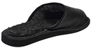 Stavros - Mens warm leather slippers - Reindeer Leather