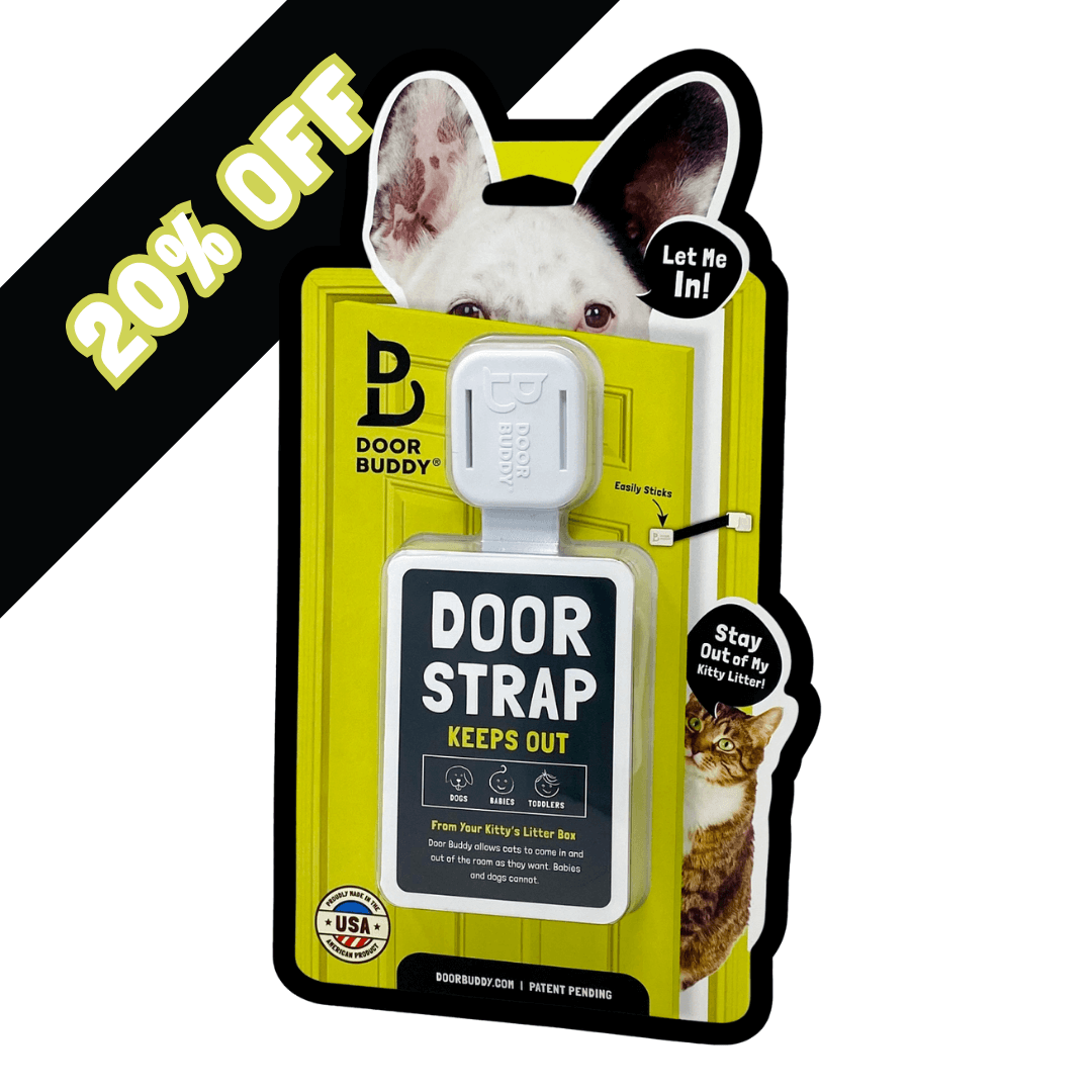 Door Buddy Dog Proof Door Strap Grey Black Friday 2025