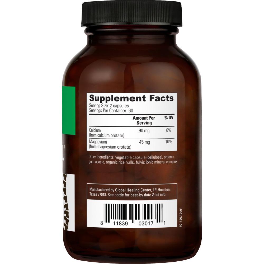 Global Healing Intracal Supplement Facts
