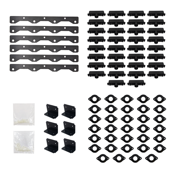 all components for louver tops 8' kit