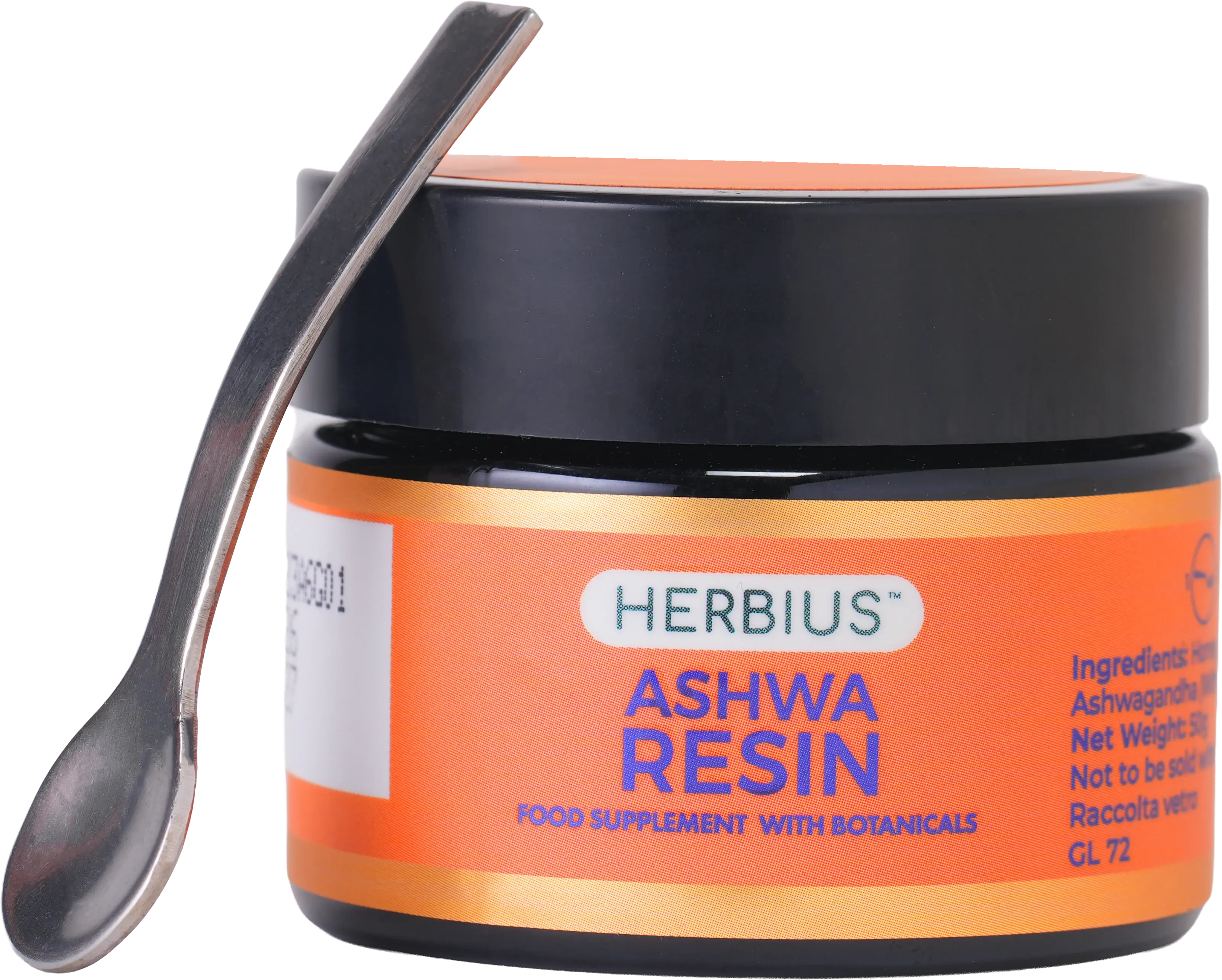 Herbius shilajit bottle