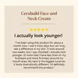 Cerabuild Face and Neck Cream client testimonial