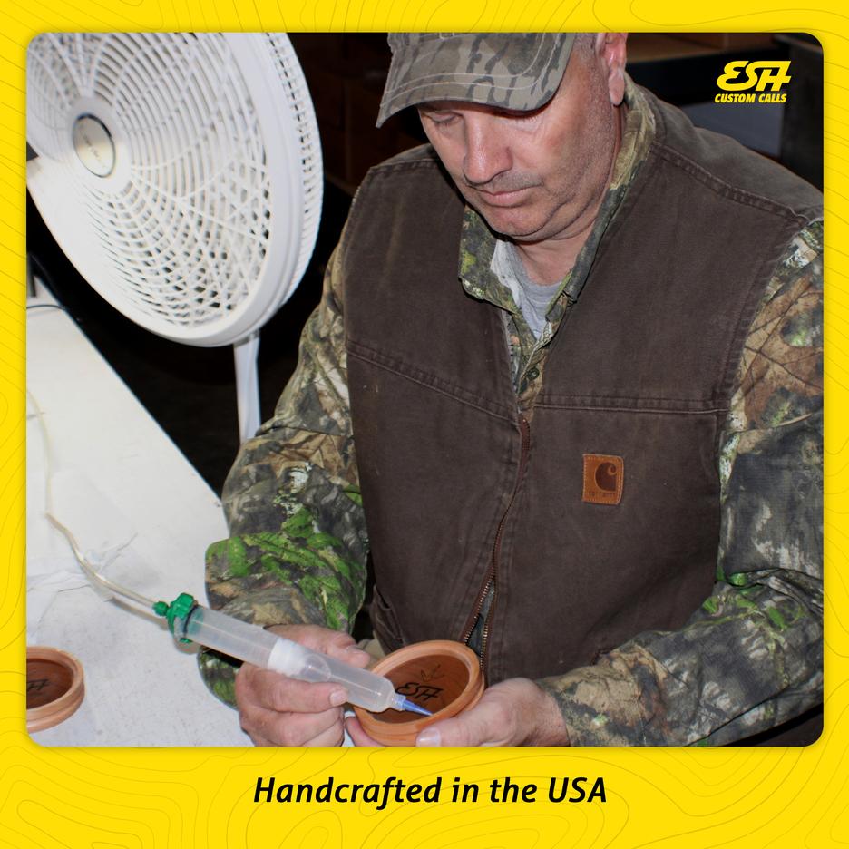 Customized Glass Turkey Call ESH Custom Calls