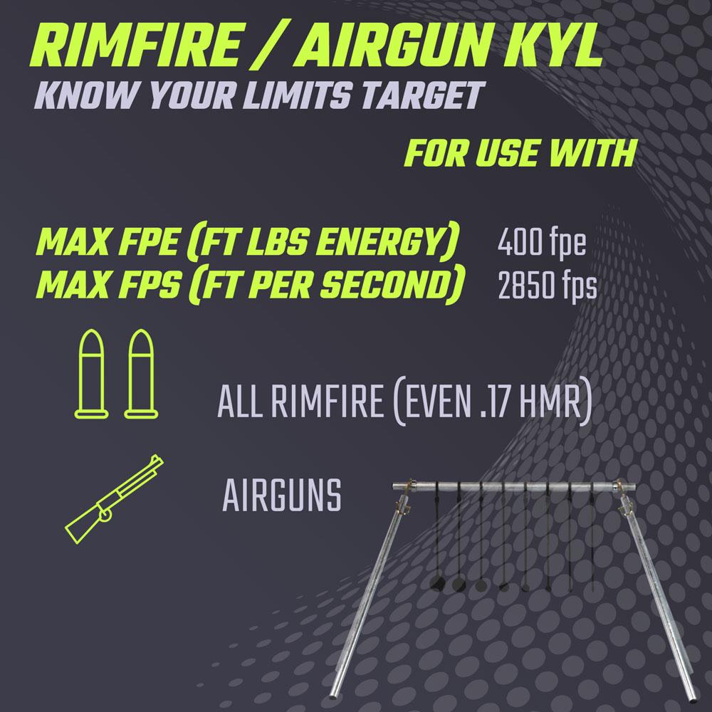 Plinking rimfire targets