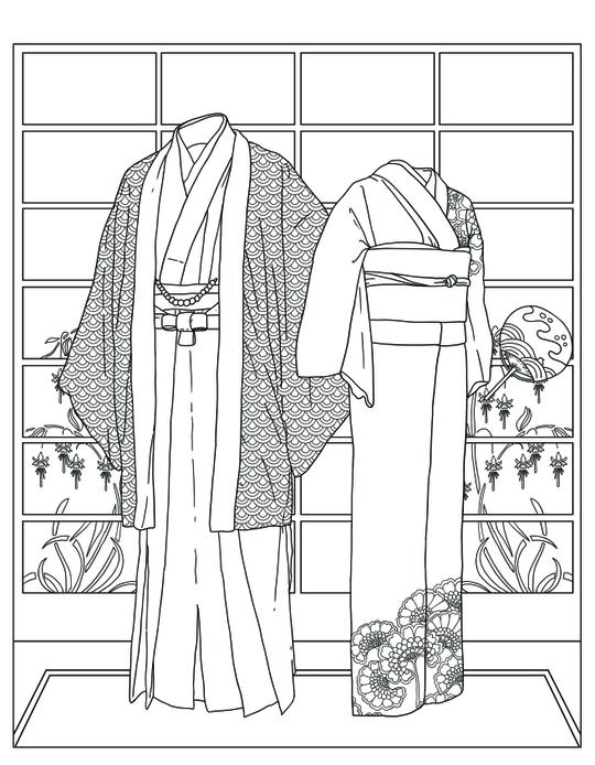 Freebie Friday 10-09-20 Free Fashion Through the Ages Coloring Page