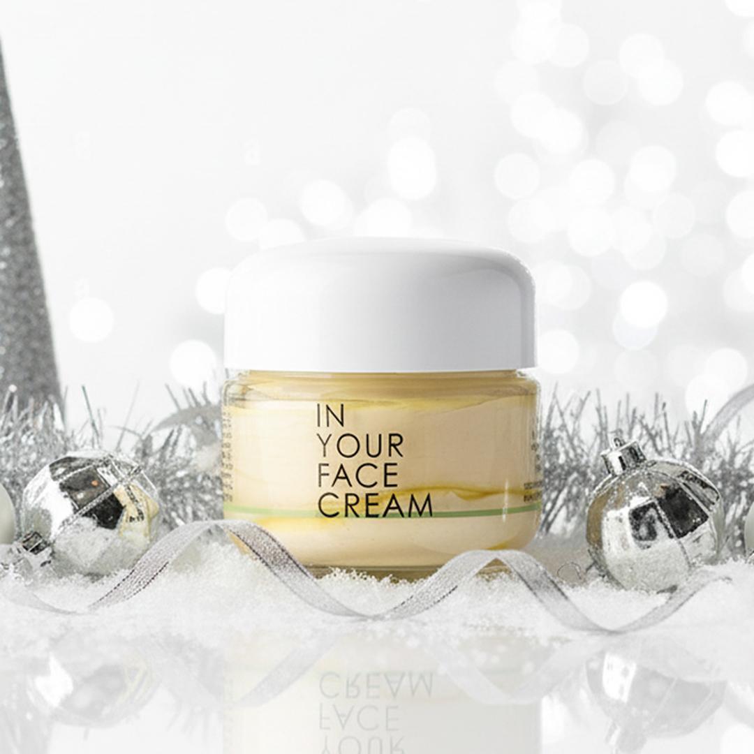 image of THE CREAM with holiday background