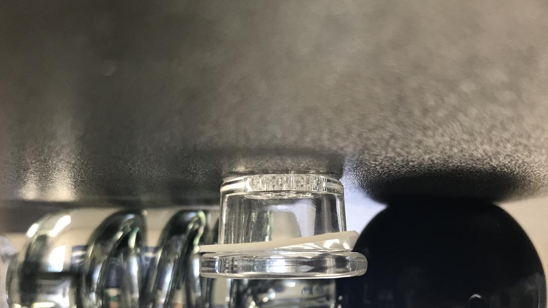 honeycomb bowl on handpipe