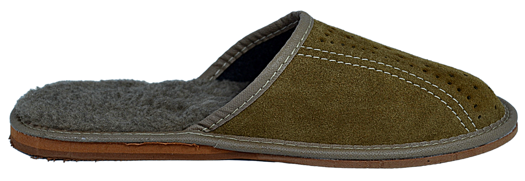 Jax - House suede slippers for men - Reindeer Leather
