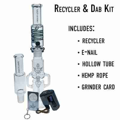 Freeze Pipe Recycler Dab Kit