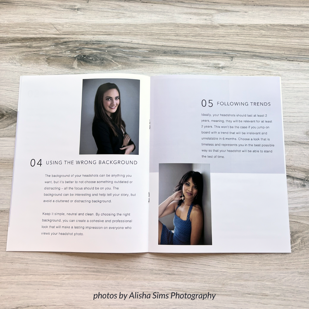 Headshot Photography Marketing Template