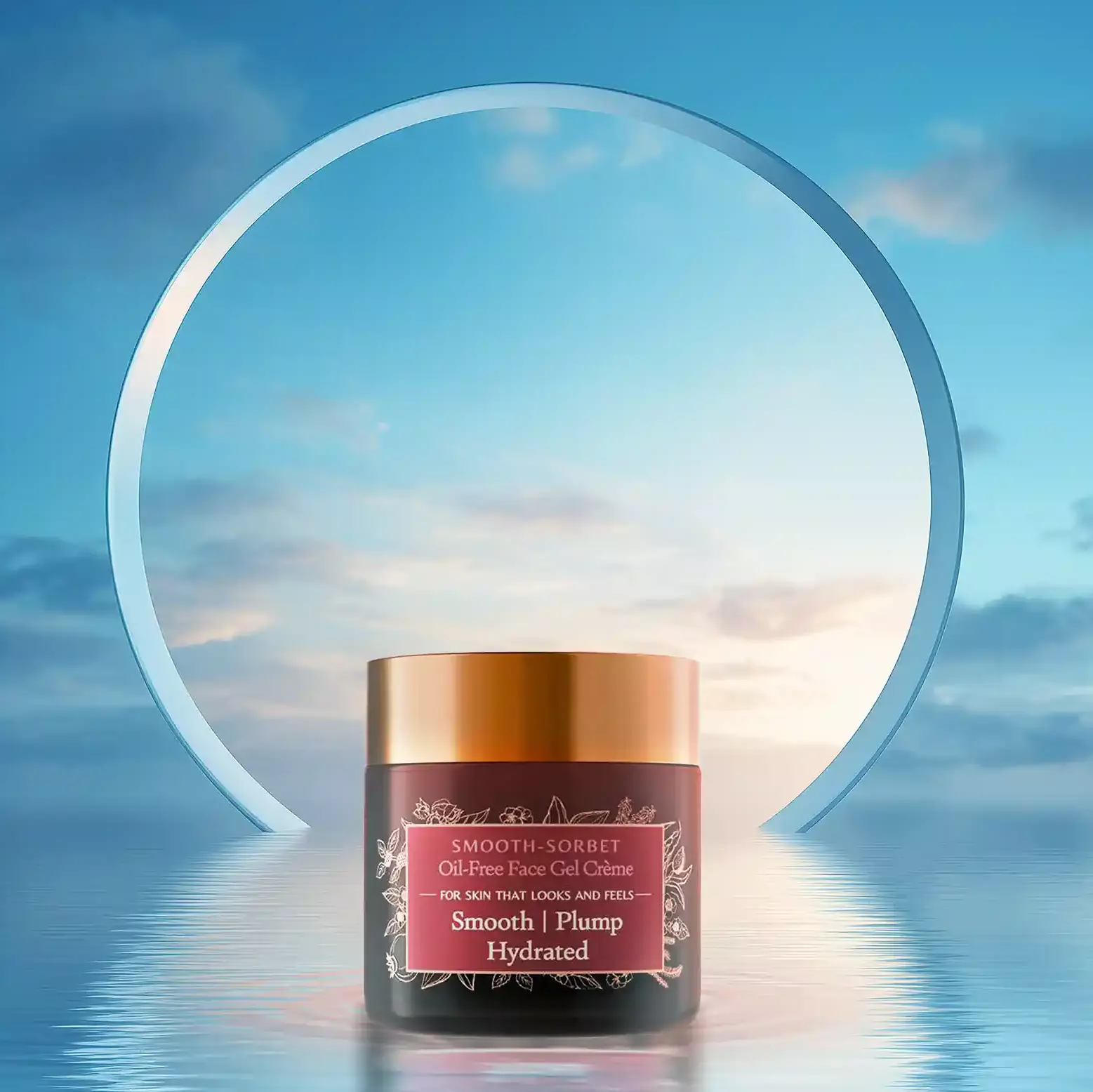 Smooth-Sorbet Oil-Free Gel Crème : The perfect moisturizer for the day.