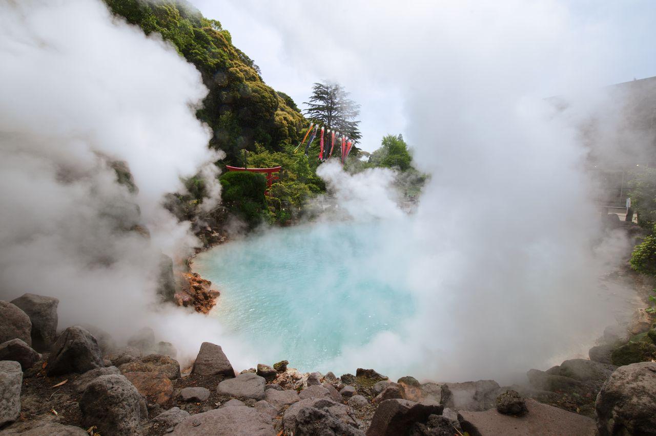 Onsen bathing is an ancient Japanese tradition that focuses on rest and healing.