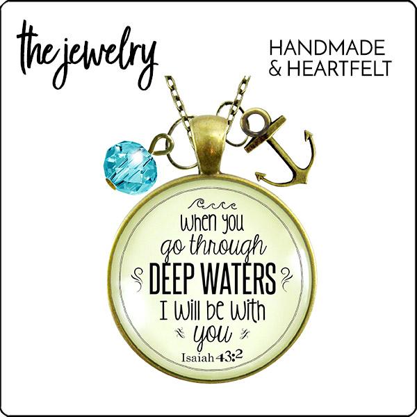 Deep Waters Handmade Necklace
