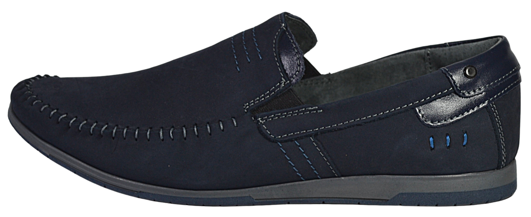 Jase - Men driving slip-on loafers - Reindeer Leather