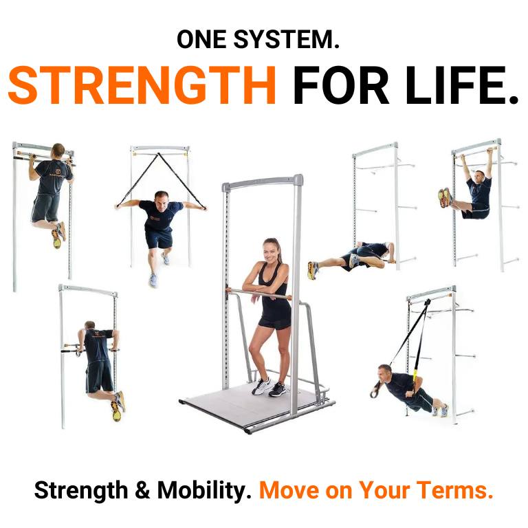 SoloStrength | The world's Best Calisthenic Home Gym Exercise Equipment for Bodyweight Workouts and adjustable height pull up bar and dip station