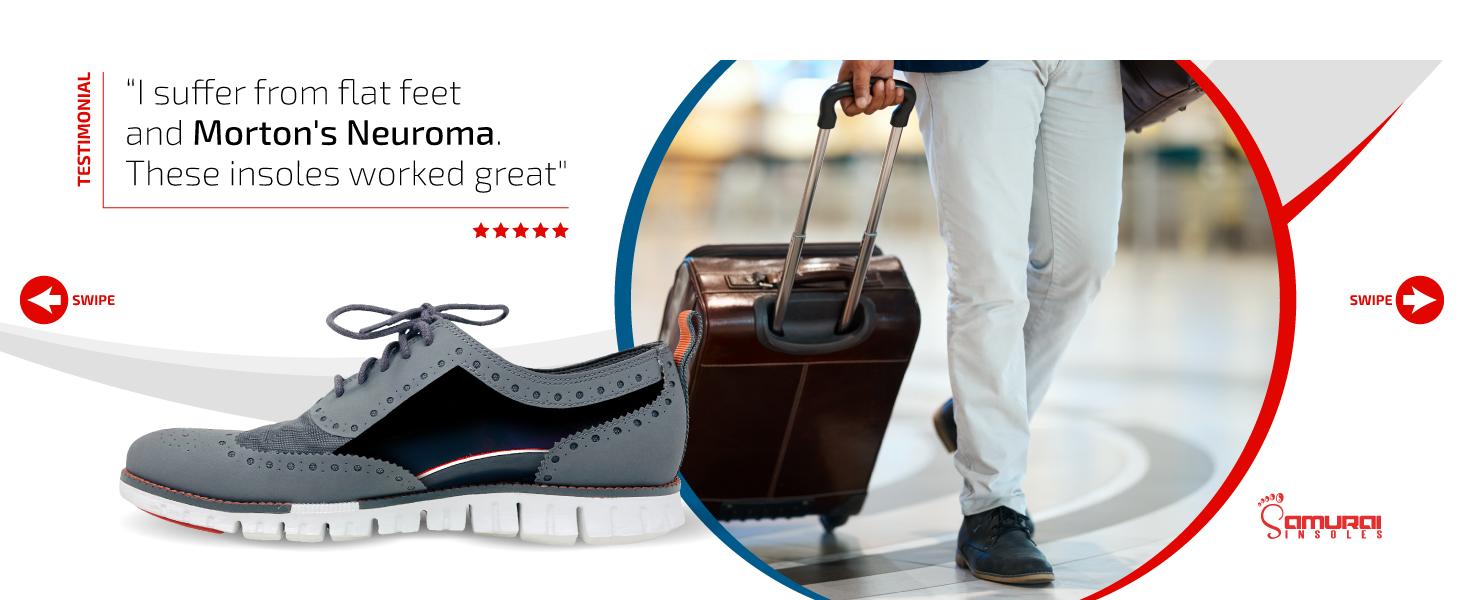 morton's neuroma samurai insoles worked great