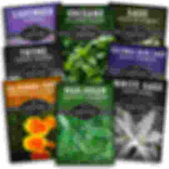 8 packets of drought tolerant herbs and flowers