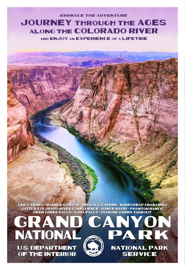 Grand Canyon National Park | National Park Posters
