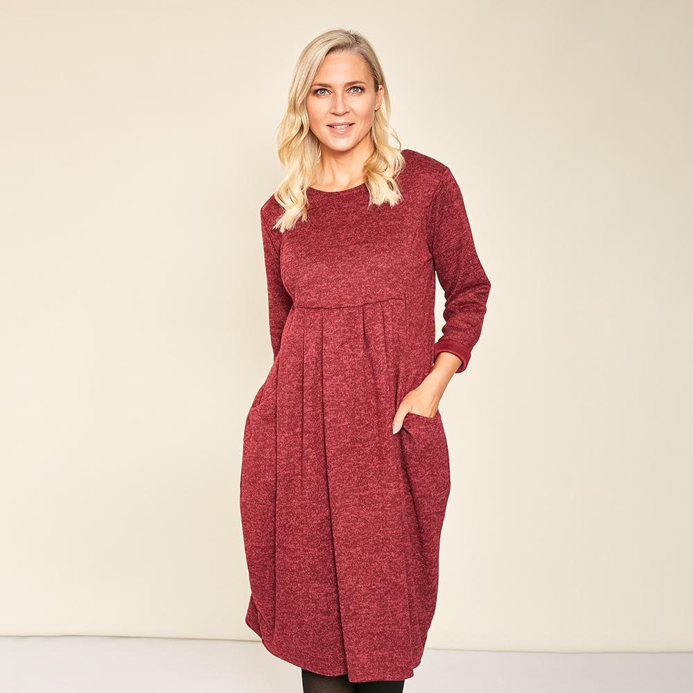 Luanne Dress (Wine)