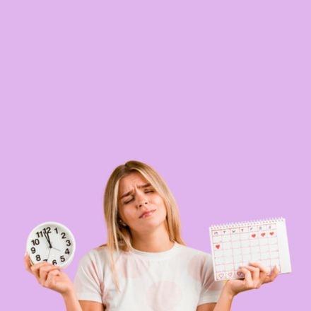 Femme qui présente un trouble menstruel