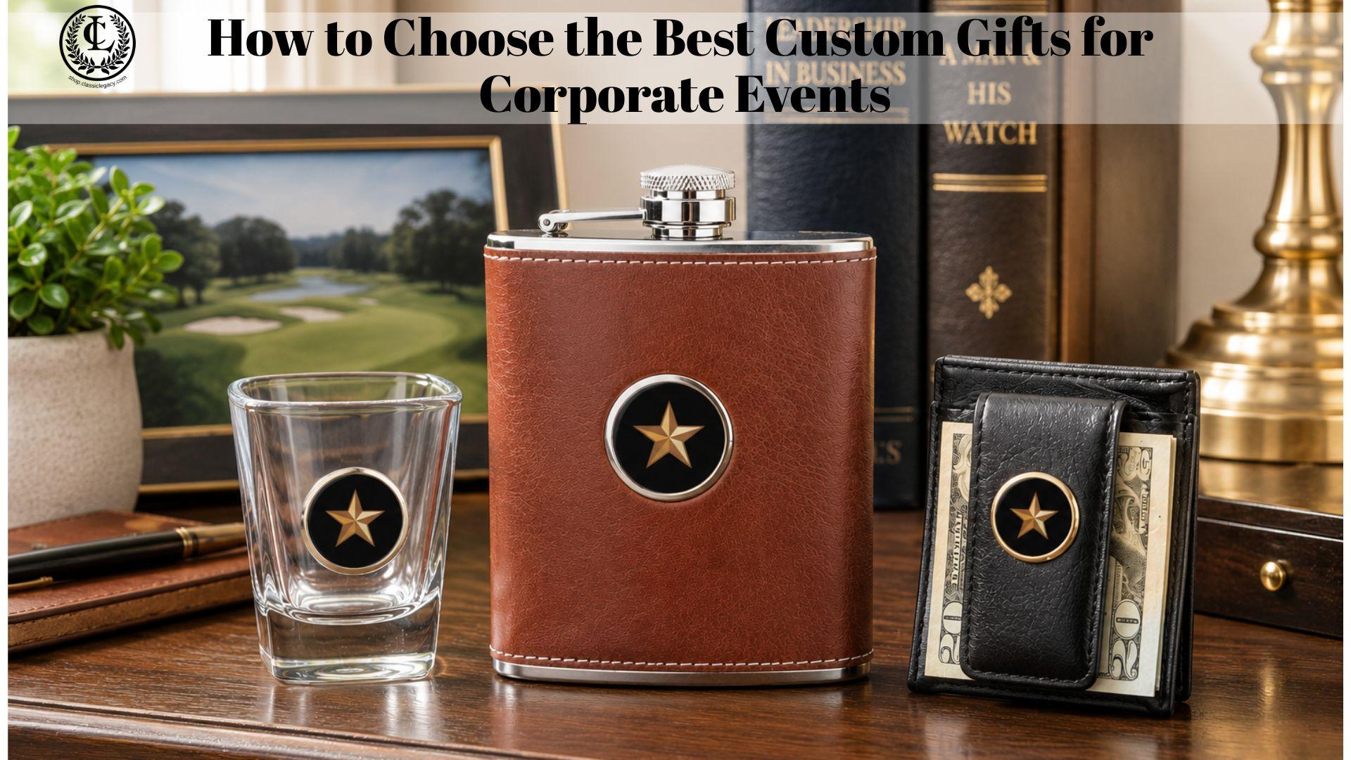 How to choose the best custom gifts for a corporate event