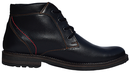 Belen - Men's black casual boots - Reindeer leather