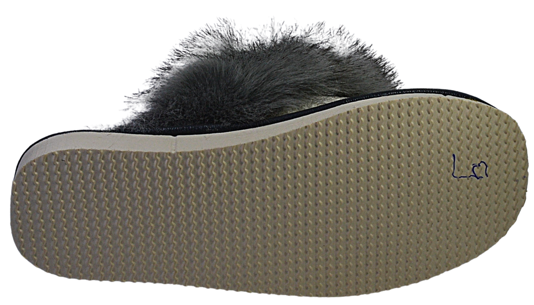 Margo - Leather bedroom slippers for women - Reindeer Leather