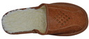 Tasman - Mens classic leather slippers - Reindeer Leather