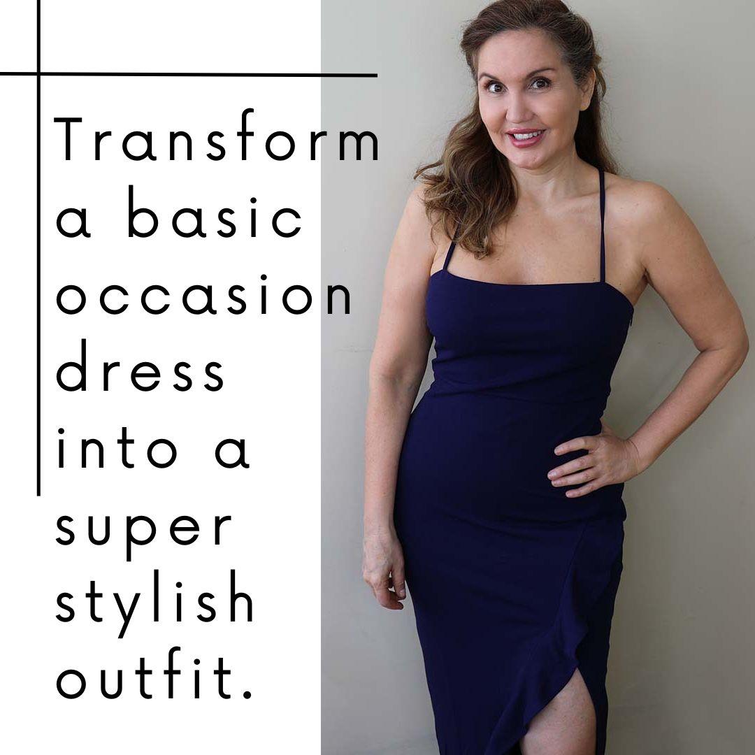 6 Ways To Style Your Shawl   Transform Your Basic Special Occasion Dress Into A Super Chic Stylish Dress 1 