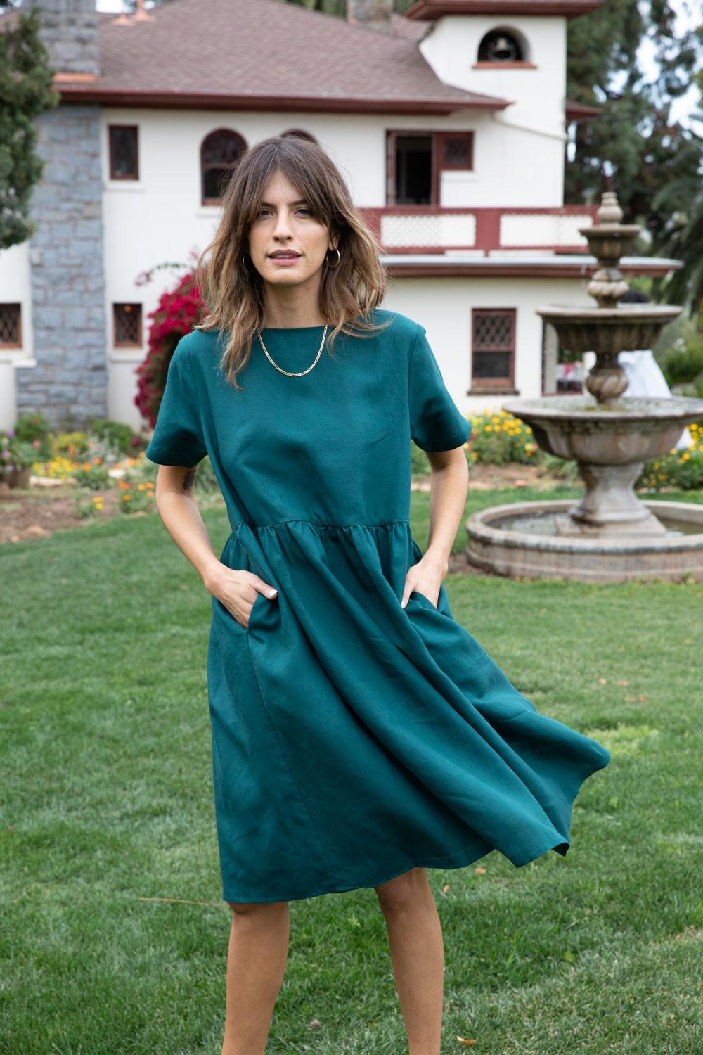 Spring Capsule Wardrobe | Nico Linen Dress