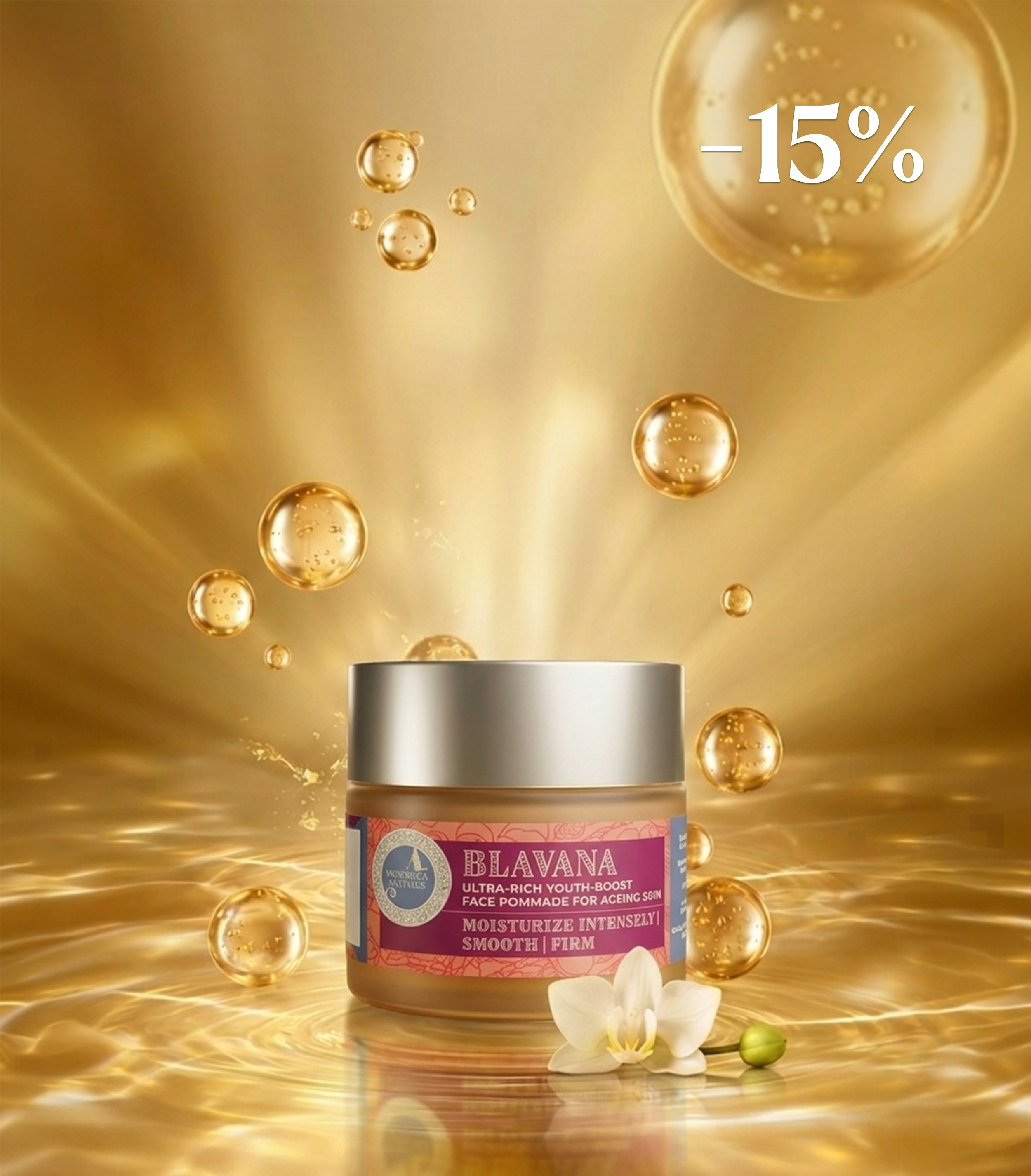 Blavana Ultra Bohatá Omlazující Pleťová Mast Pro Zralou Pleť- 10% Off