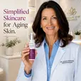 Strateva RX clinical results- 96% improvement in appearance of wrinkles, 95% showed brighter looking skin