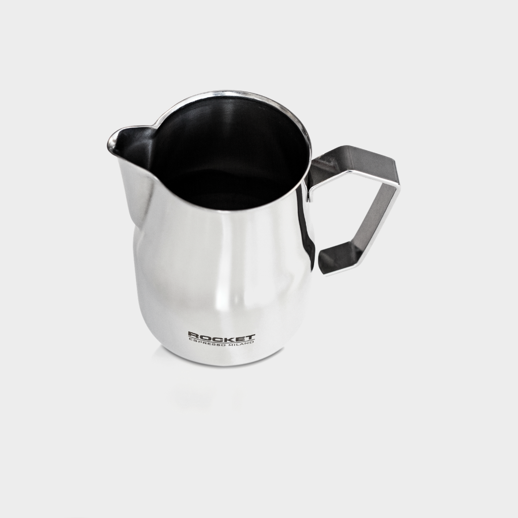 rocket espresso stainless steel milk pitcher