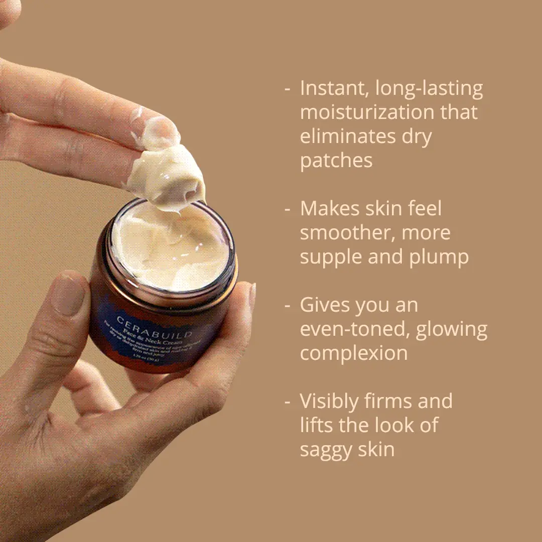 Benefits of Cerabuild Face & Neck Cream