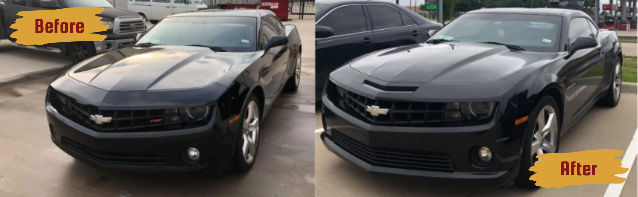 Before and After - 2010-2013 Chevy Camaro Conversion from LS/LT to SS Model