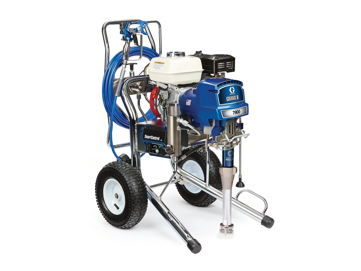 Graco GMAX II 7900 ProContractor Series 3300 PSI @ 2.20 GPM Gas Airless Sprayer - Hi-Boy