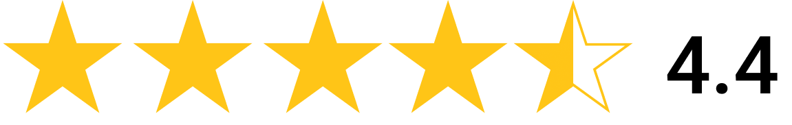 4.4 stars