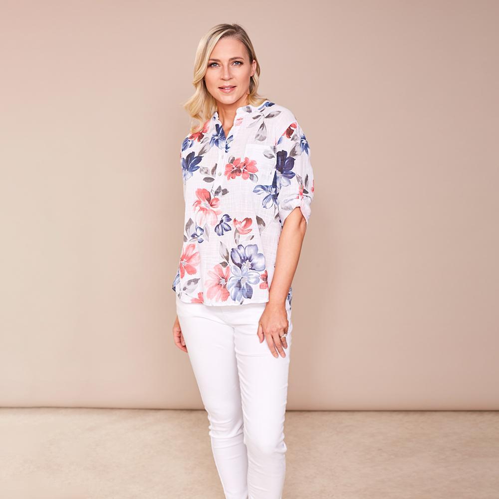 Meghan Blouse (White)