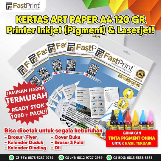 Perbedaan Art Paper dan Art Carton. Lebih Baik Mana? Fast Print Indonesia