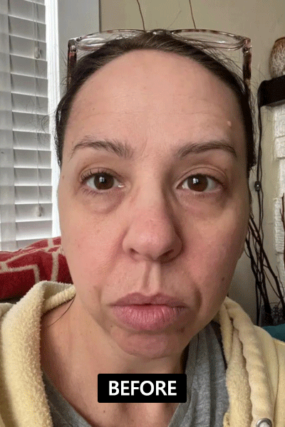 Samantha before and after
