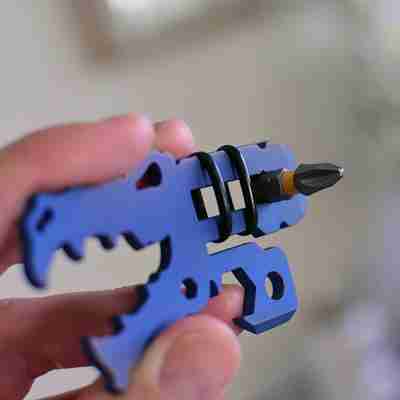 titanium bottle opener, everyday carry pocket dragon multi tool from vice anvil tactical
