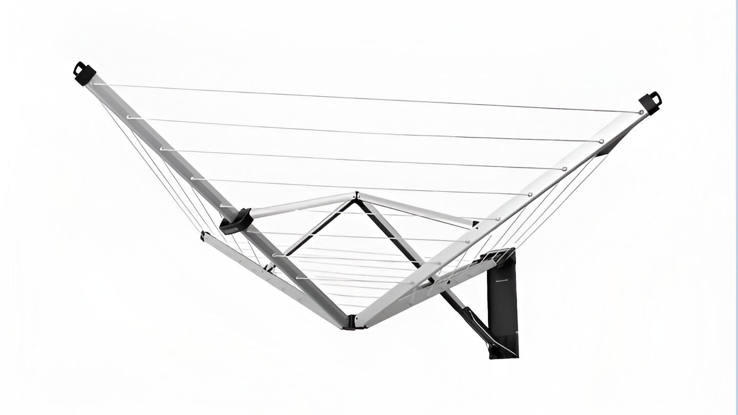 Brabantia Clothes Airer Brabantia Wallfix Foldaway Clothesline