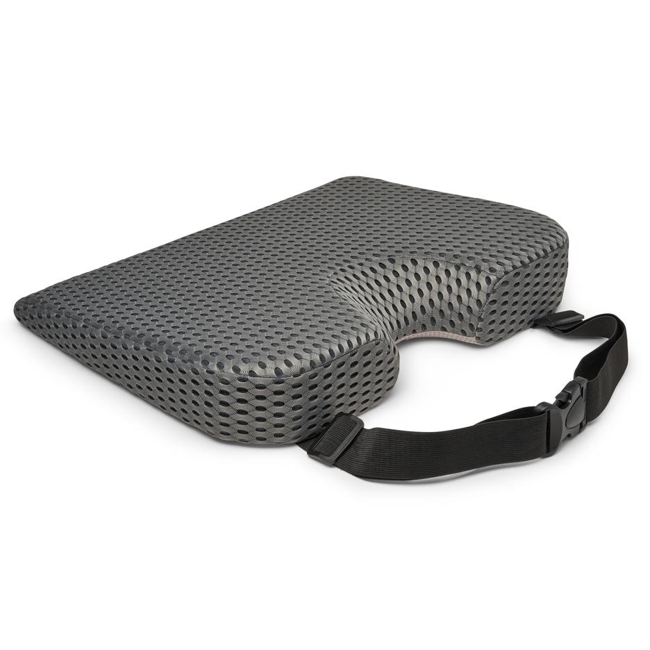 Car Seat Cushion ComfiLumba Enhanced Gel & Memory Foam Wedge Easy Posture Brands