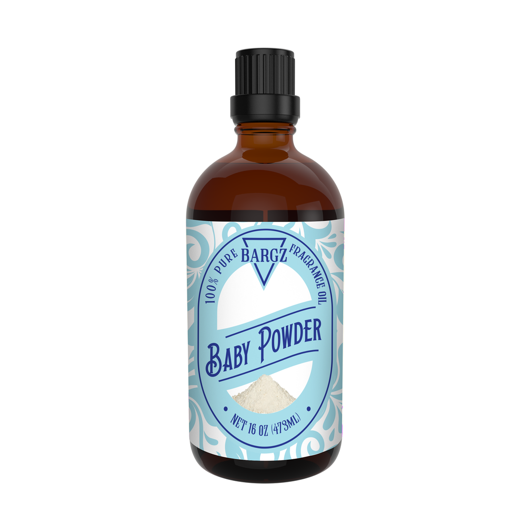 Baby Powder Perfume Oil -- 1/2 oz glass Bottle 