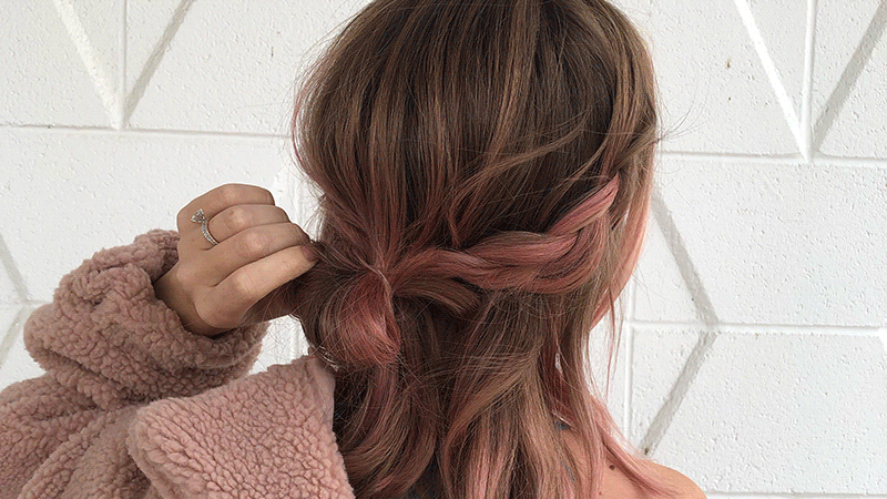 How To Get Subtle Rose Gold Hair Color