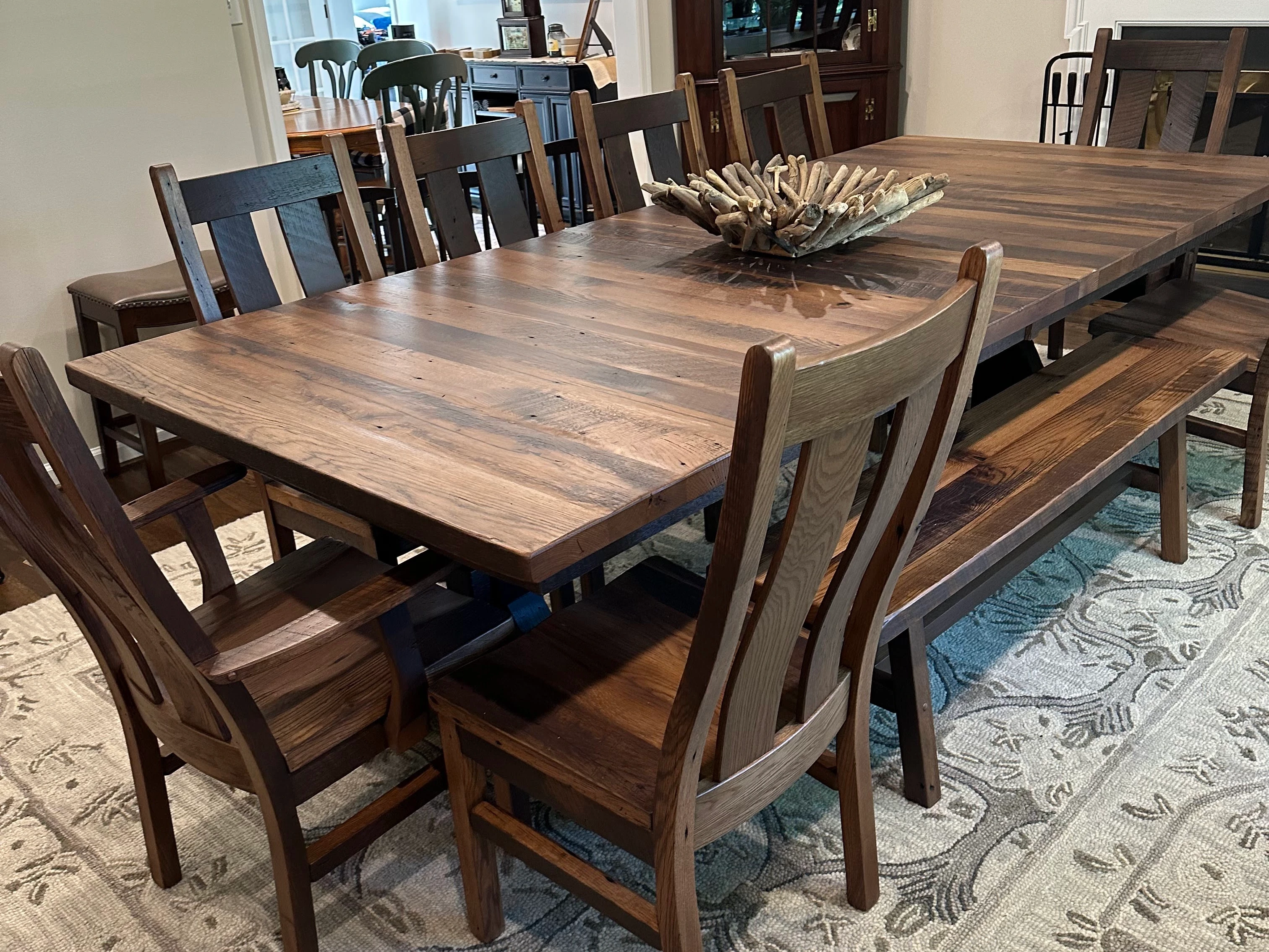 Extendable Pathway Dining Table